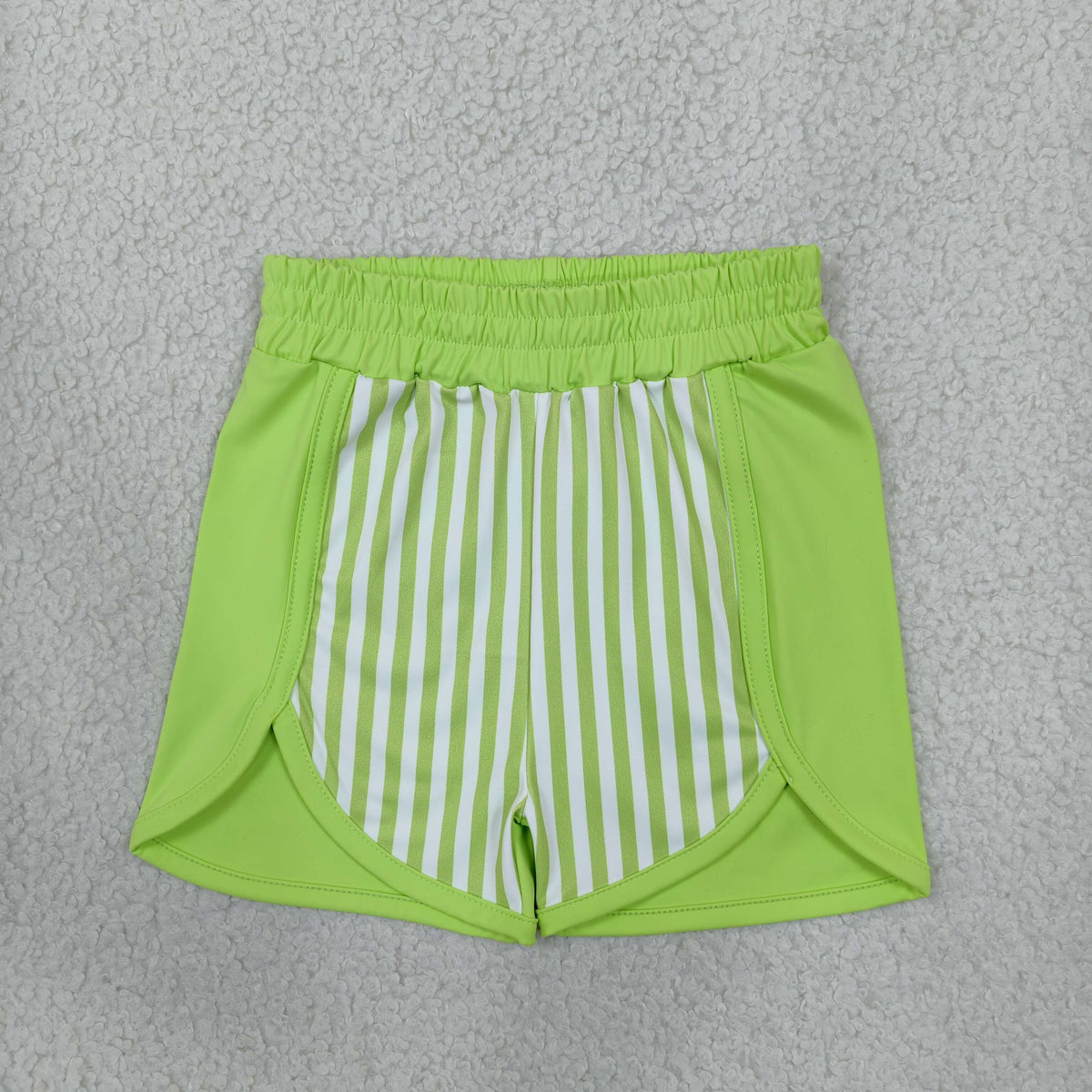 Sibling Baby Girls Long Sleeve Stripe Zip Pullovers Top Shorts Yoga Active Clothes Sets