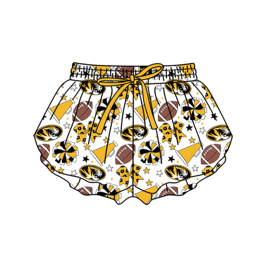 Preorder (moq 5)Baby Girls Bows Stars Footballs Team Butterfly Shorts Bottom