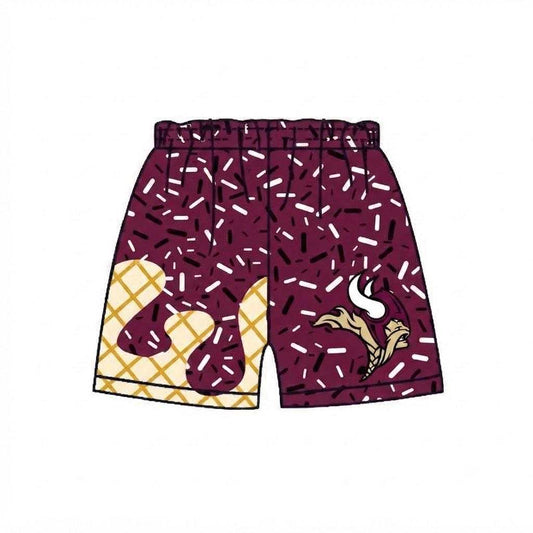 Preorder (moq 5)Baby Boys vikings Sprinkles Shorts Bottom