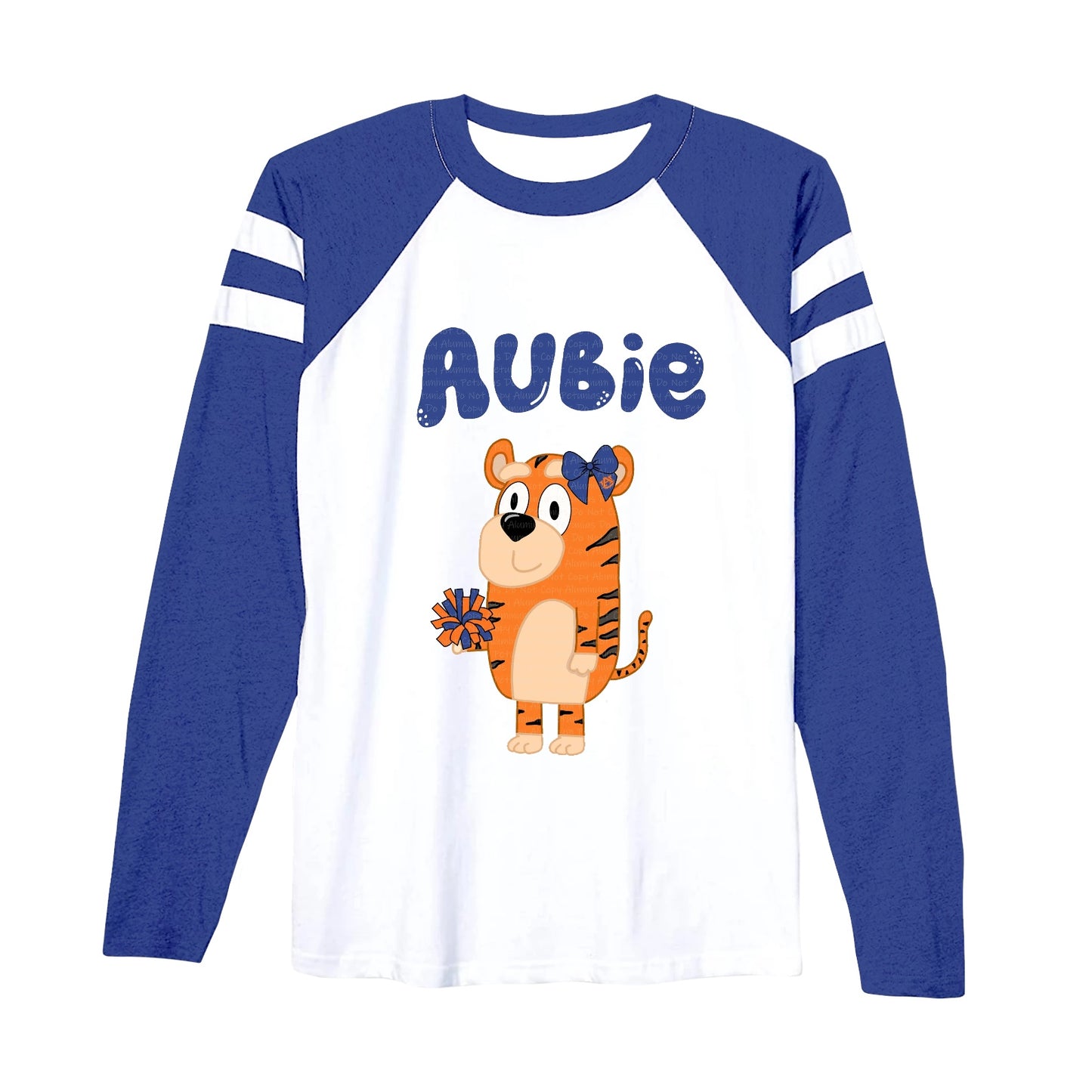 Baby Girls Long Sleeve Tiger Team Tee Shirts Preorder(moq 5)
