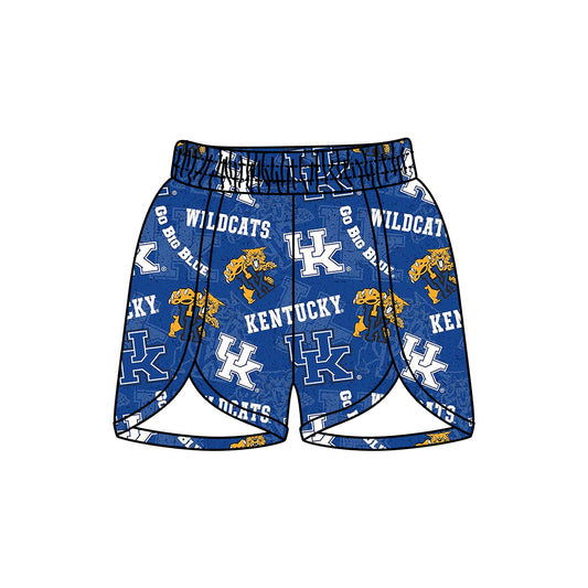 Preorder(moq 5) Adult Women UK Kentucky Tiger Waist Team Shorts Bottoms