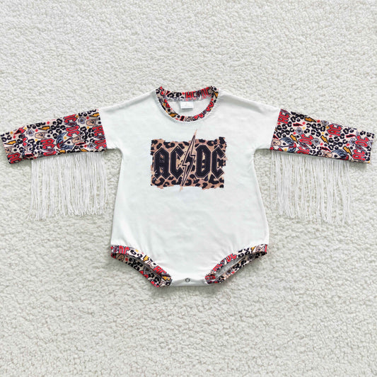 Baby Girls Singer Western Tassel Rompers