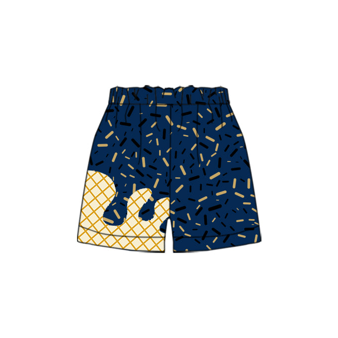 Preorder(moq 5) Baby Boys Sprinkles Navy Team Shorts Bottoms