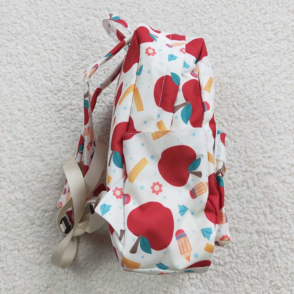 Baby Kids Children Back To School Apple Back Bags