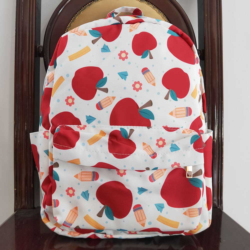 Baby Kids Children Back To School Apple Back Bags