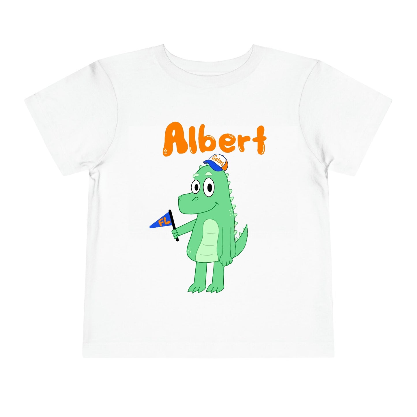 Baby Girls Boys Short Sleeve Albert Crocodile Team Tee Shirts Preorder(moq 5)