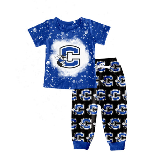 Baby Boys Chelsea Hornets Tee Shirt Top Pants Clothes Sets Preorder(moq 5)