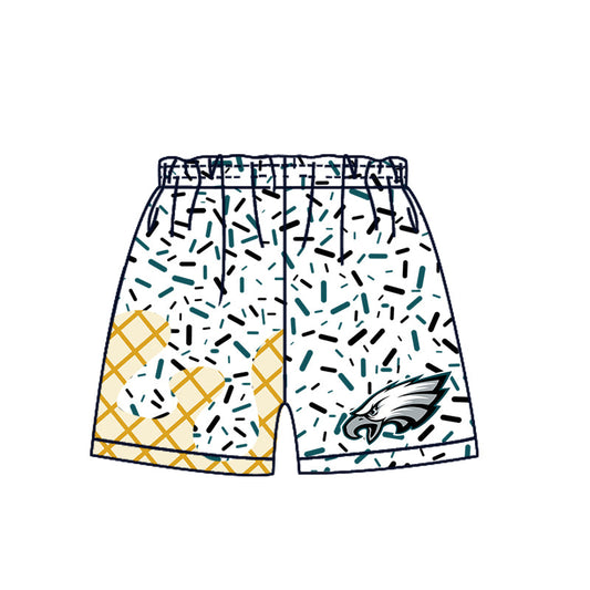 Preorder (moq 5)Baby Boys Drip Sprinkles Philadelphia Eagles Team Shorts Bottom