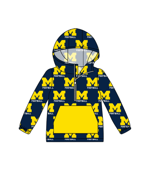 Baby Boys M Football Team Hooded Tops split order preorder Nov 20th