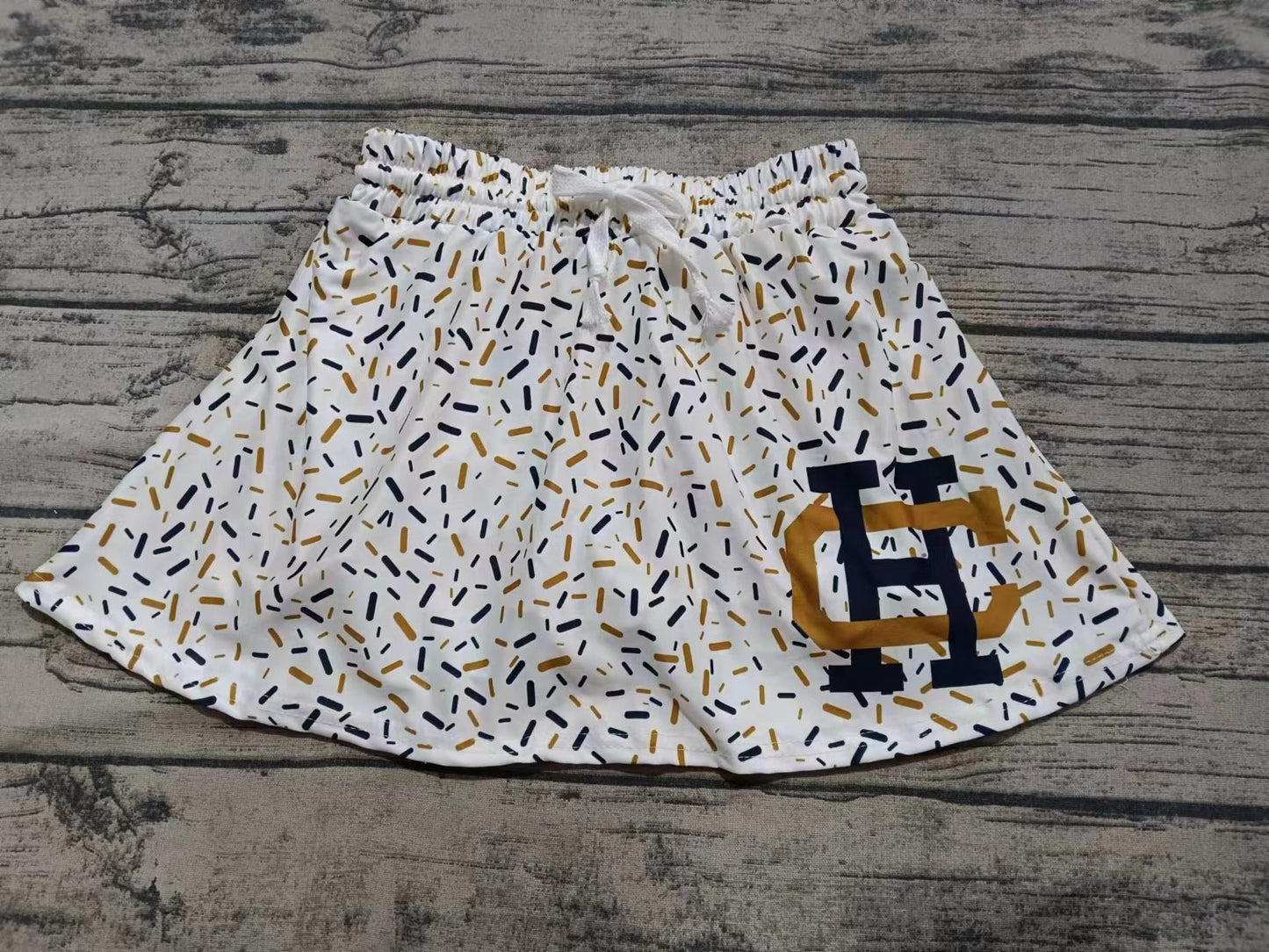 Preorder moq 5 Baby Girls CH Team Skort Bottoms