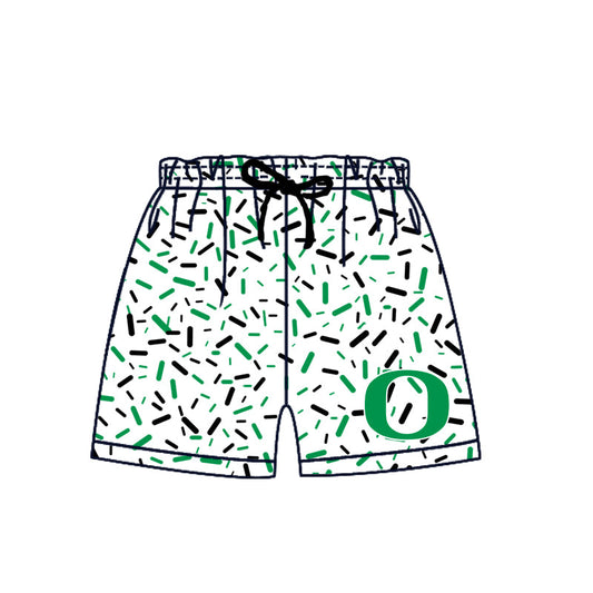 Preorder (moq 5)Baby Boys Drip Sprinkles Oregon Ducks Team Shorts Bottom