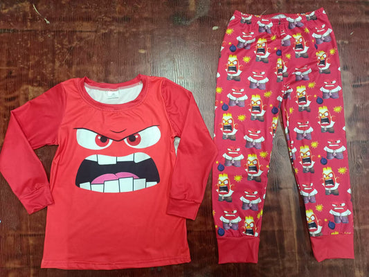 Preorder (moq 5)Baby Boys Car Racing Top Pants Pajamas Sets