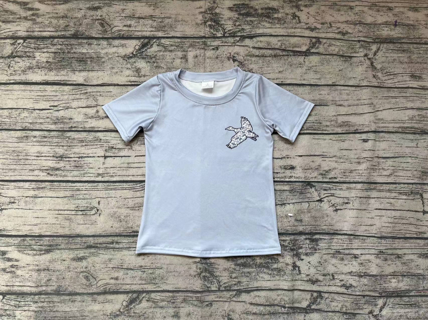 Baby Boys Duck Camo Hunting Summer Short Sleeve Tee Shirts Tops