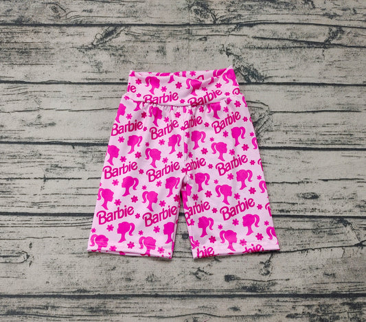 Baby Girls Doll Pink Summer Biking Shorts Bottoms