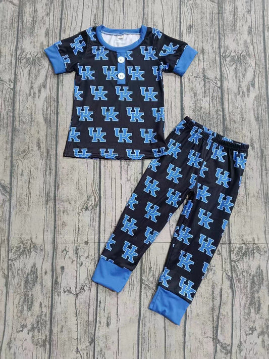 Baby Boys Black UK Shirt Pants Pajamas Clothes Sets Preorder(moq 5)
