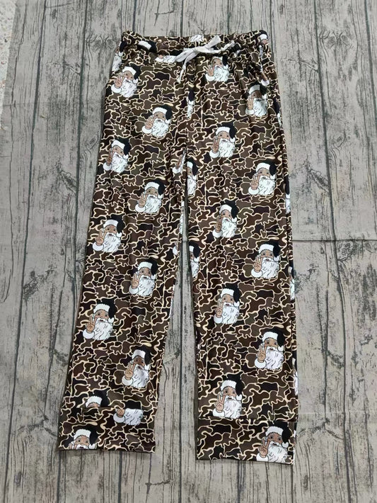 Preorder(moq 5) Adult Women Christmas Camo Santa Bottom Pants