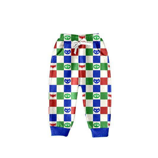 Baby Boys Hero Blue Red Cartoon Pants preorder(moq 5)