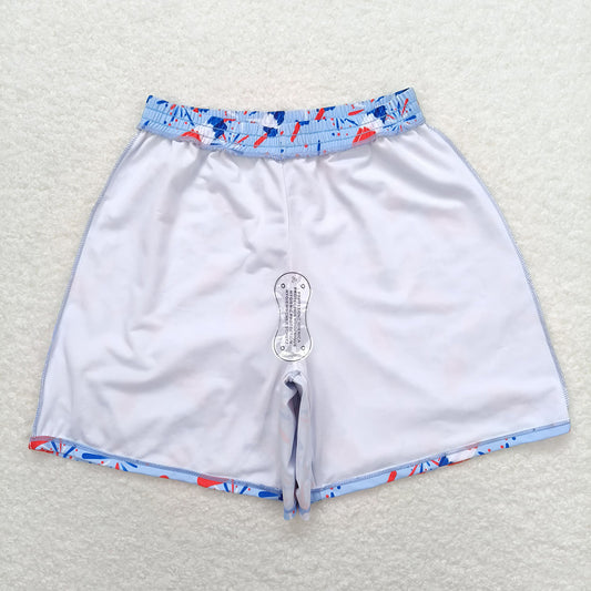 Adult Man 4th Of July Popsicle Bottom Trunk Shorts Swimwear