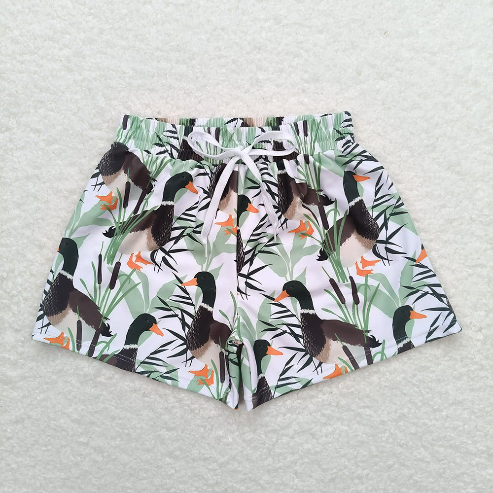 Baby Boys Summer Ducks Trunks Swimsuits Swimwear