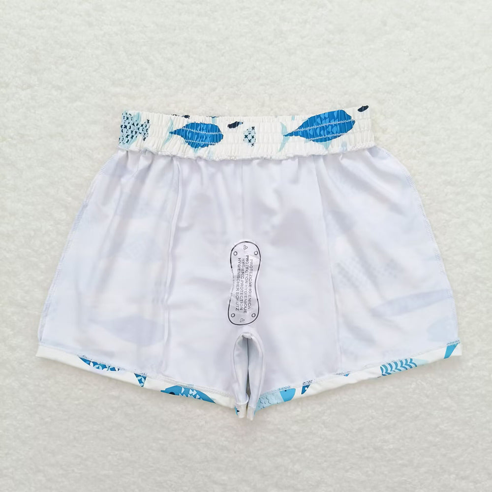 Baby Boys Fish Summer Trunks Swimsuits Swimwear