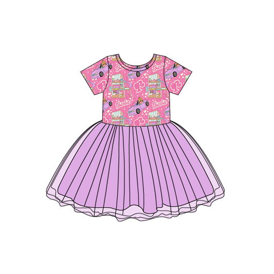 Baby Girls Short Sleeve Doll 7 Tutu Dresses preorder(moq 5)