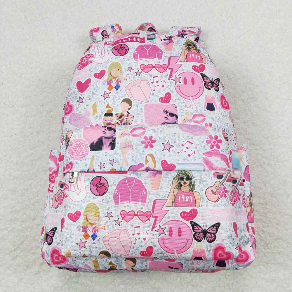 Baby Kids Girls Pink Singer Backpack Back Bags