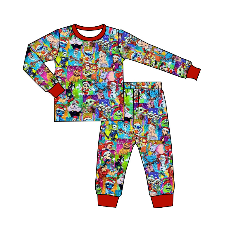 Baby Kids Christmas Princess Pajamas Clothing Sets preorder(moq 5)