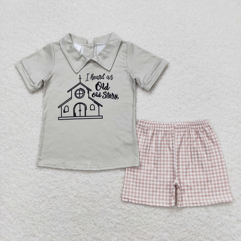 Baby Girls Boys Old Story Summer Sibling Outfits Clothes Sets