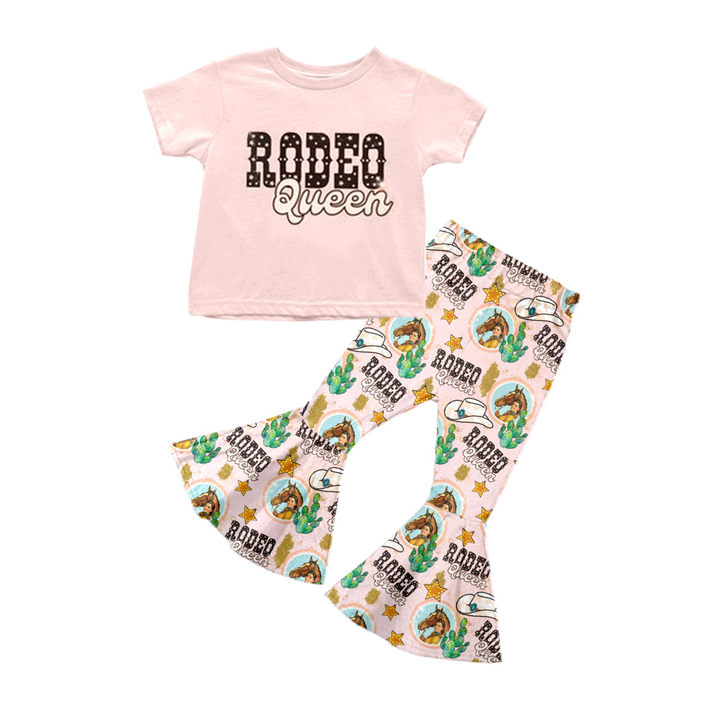 Baby Girls Rodeo Quenn Bell Pants Clothing Sets preorder(moq 5)