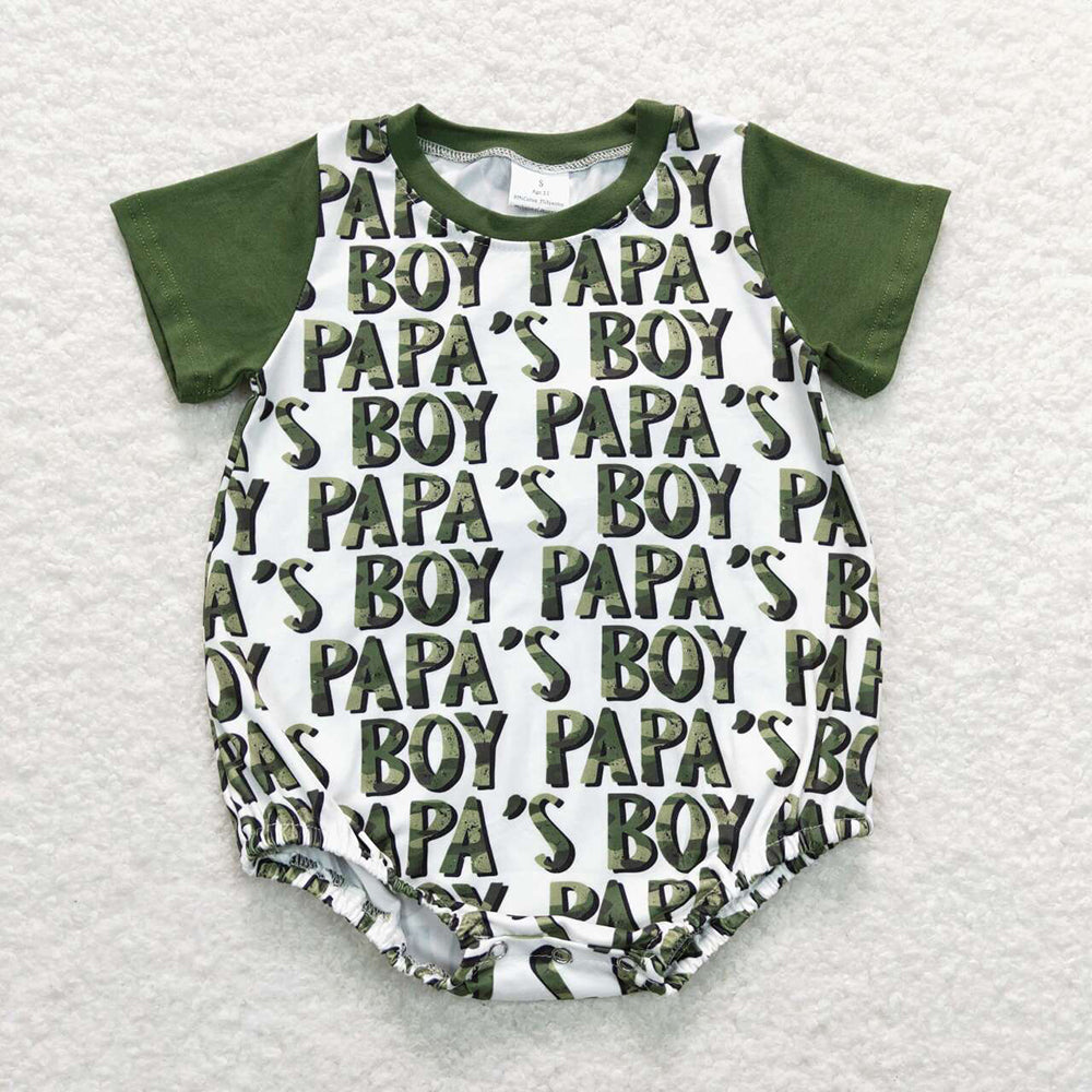 Baby Boys Papa's Boy Brother Designs Clothing Sets