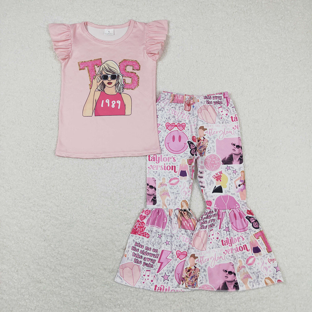 Baby Girls TS 1989 Singer Shirt Bell Pants Clothes Sets