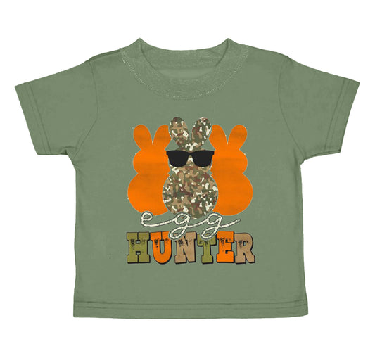 Baby Boys Happy Easter Camo Hunter Tee Top Shirts Preorder(moq 5)