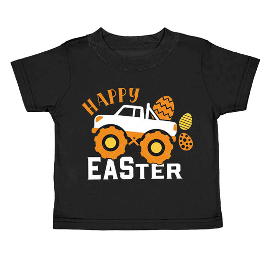 Baby Boys Happy Easter Short Tee Top Shirts Preorder(moq 5)
