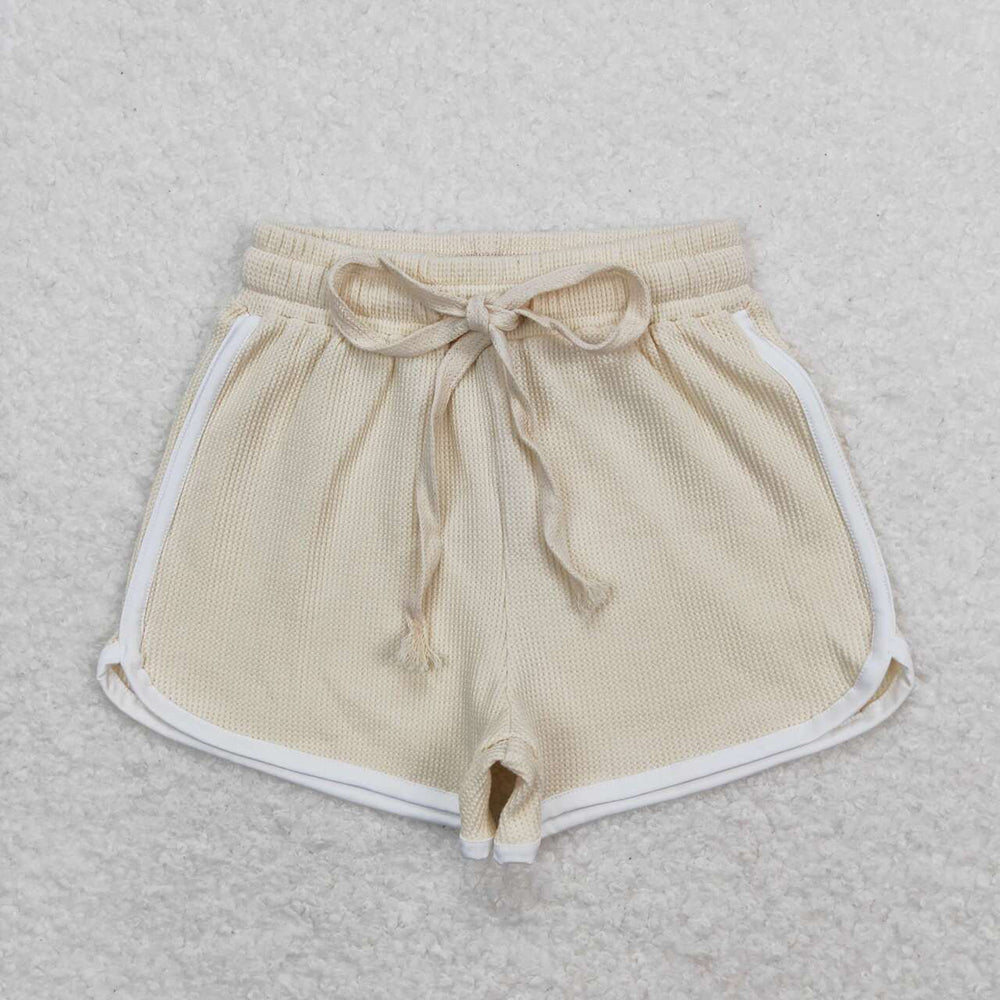 Baby Girls Ivory Summer Sports Design Shorts