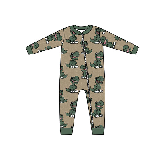 Dinosaur Baby Boys Infant Long Sleeve Rompers preorder(moq 5)