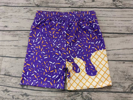 Baby Boys Girls LSU Tiger Team Shorts Bottoms Preorder(moq 5)