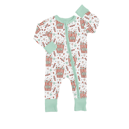 Baby Infant Kids Pop Long Sleeve Zip Rompers preorder(moq 5)