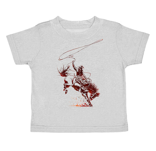 Baby Boys Western Cowboy Grey Short Sleeve Shirts Preorder(moq 5)