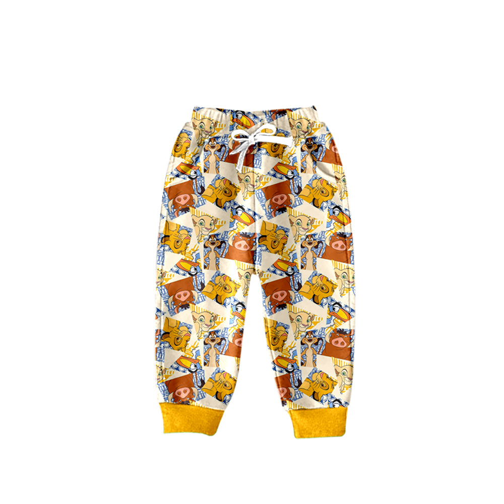 Baby Boys Cartoon Lions Bottoms Pants preorder(moq 5)