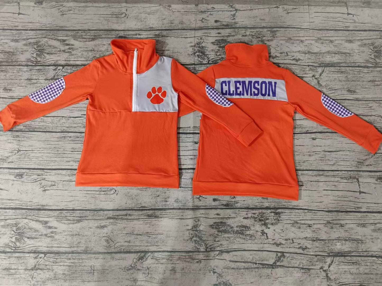 Baby Boys Team Orange Paw Pullover Shirt Tee Shirts preorder(moq 5)