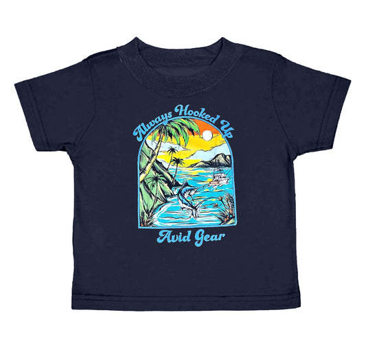 Baby Boys Toddler Hook Fishing Short Sleeve Tee Shirts Tops Preorder(moq 5)