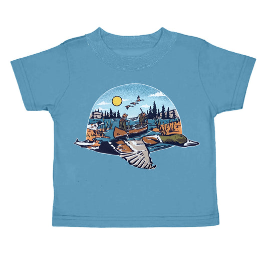 Baby Boys Toddler Mallard Duck Short Sleeve Tee Shirts Tops Preorder(moq 5)