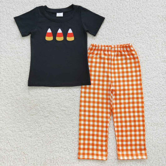 Baby Boys Halloween Candy Pants Clothes Sets