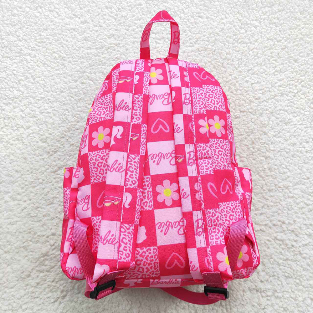Baby Girls Children Doll Pink Back Bags