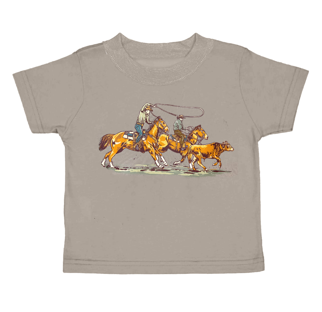 Baby Boys Toddler Western Horse Rodeo Short Sleeve Tee Shirts Tops Preorder(moq 5)