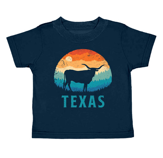 Baby Boys Cow Texas Short Sleeve Tee Shirts Tops Preorder(moq 5)