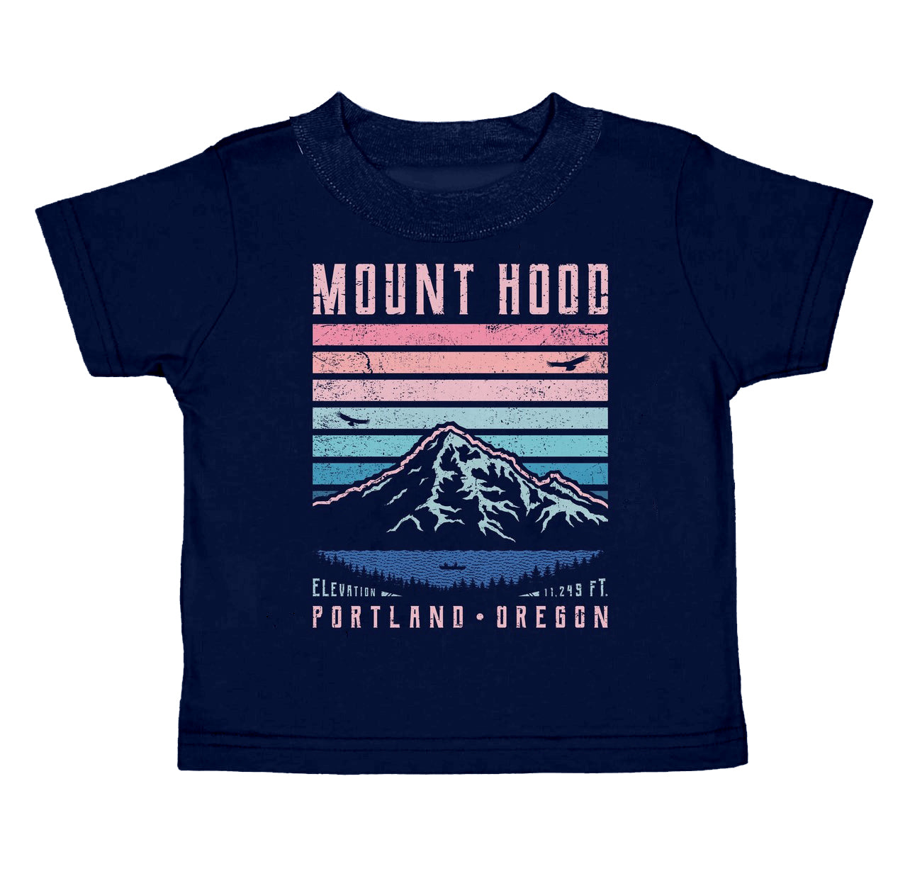 Baby Boys Mount Hood Short Sleeve Tee Shirts Tops Preorder(moq 5)