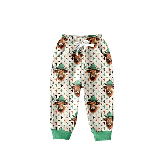 Baby Boys Highland Cow Pants Preorder(moq 5)