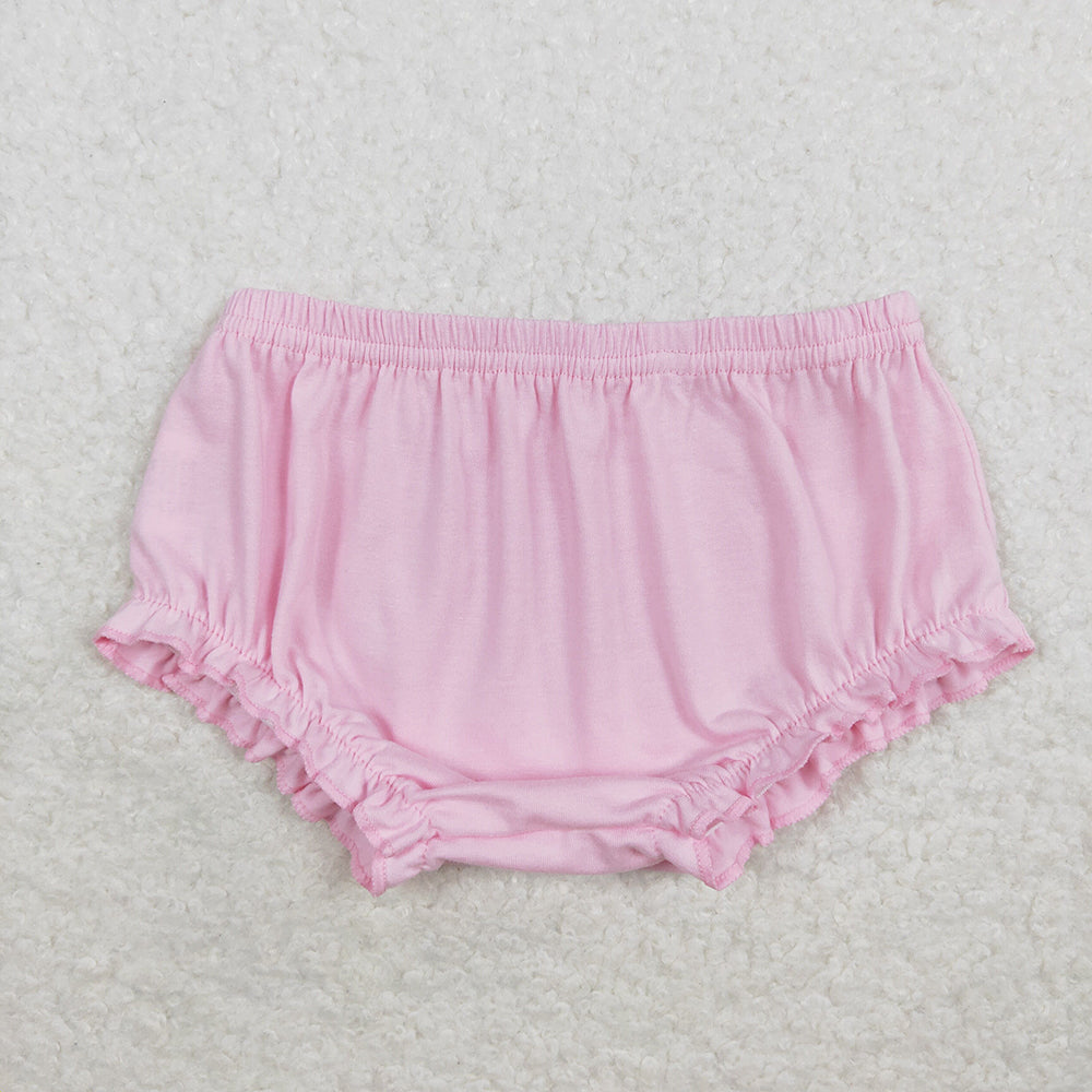 Baby Girls Infant Summer Pink Cotton Bummies Bottoms