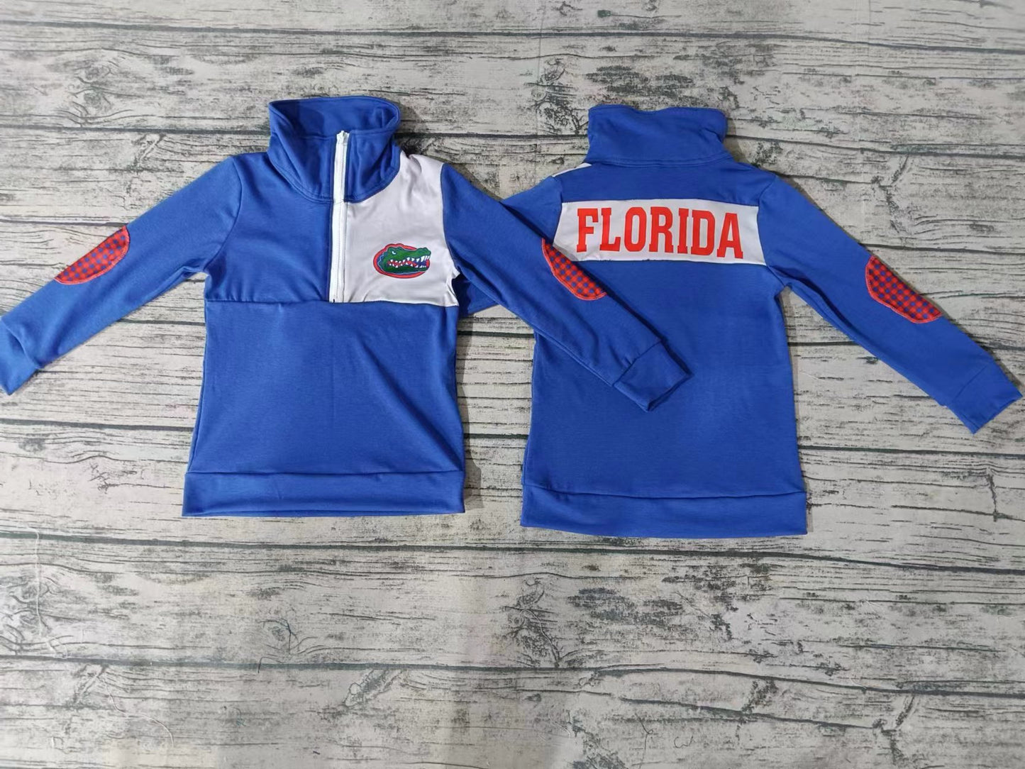 Baby Boys Blue Alligator Teams Pullovers Shirts Tops preorder(moq 5)